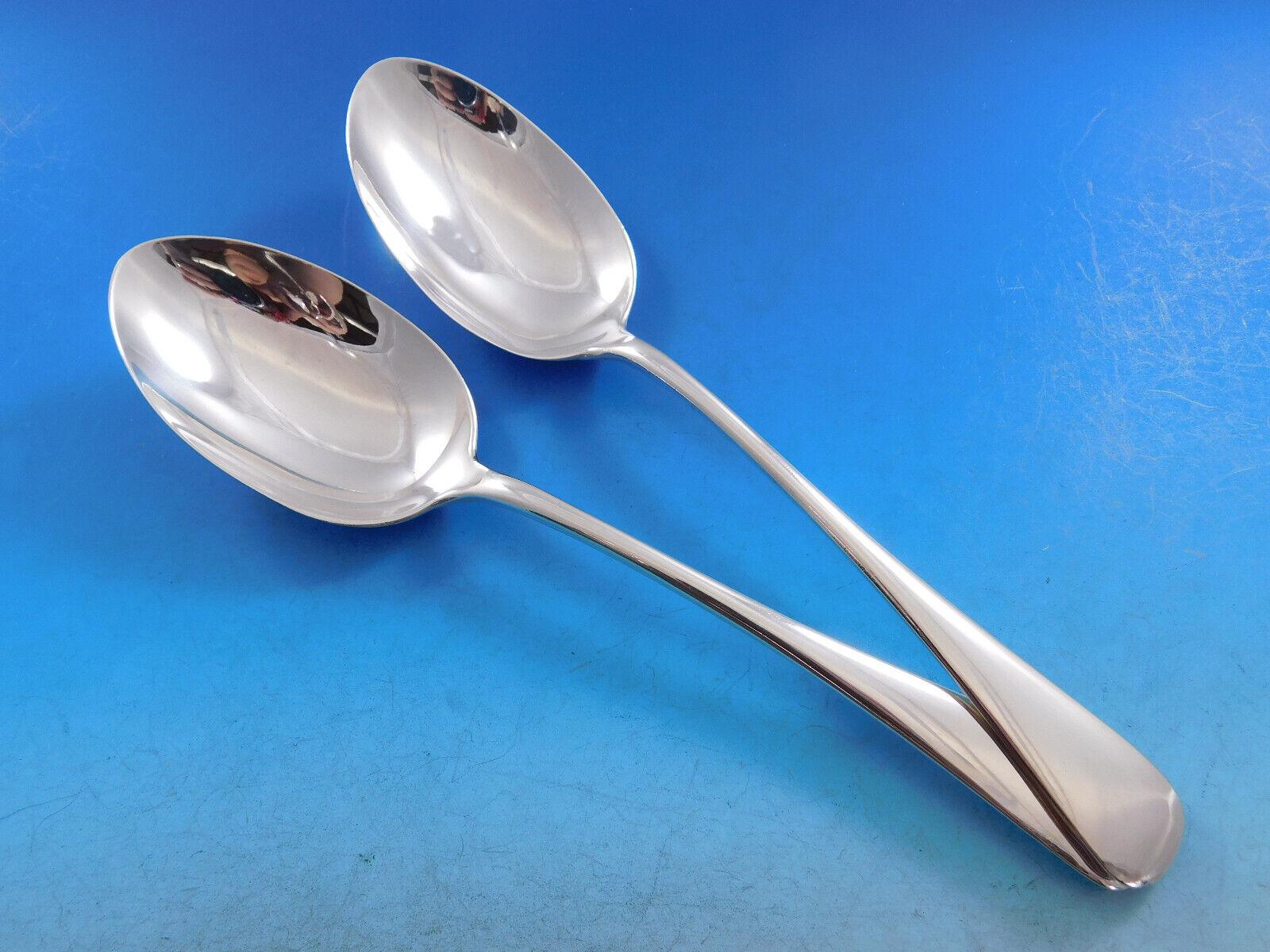 Old English by Birks Sterling Silver Flatware Set 8 Dinner Service 98 Pcs Canada 4