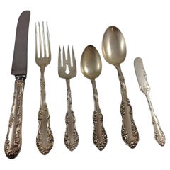 Service de table Old English par Towle en argent sterling pour 8 personnes 48 pièces