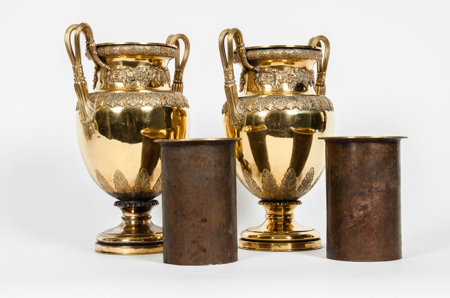 Old English Decorative Pair Vases / Pieces 1