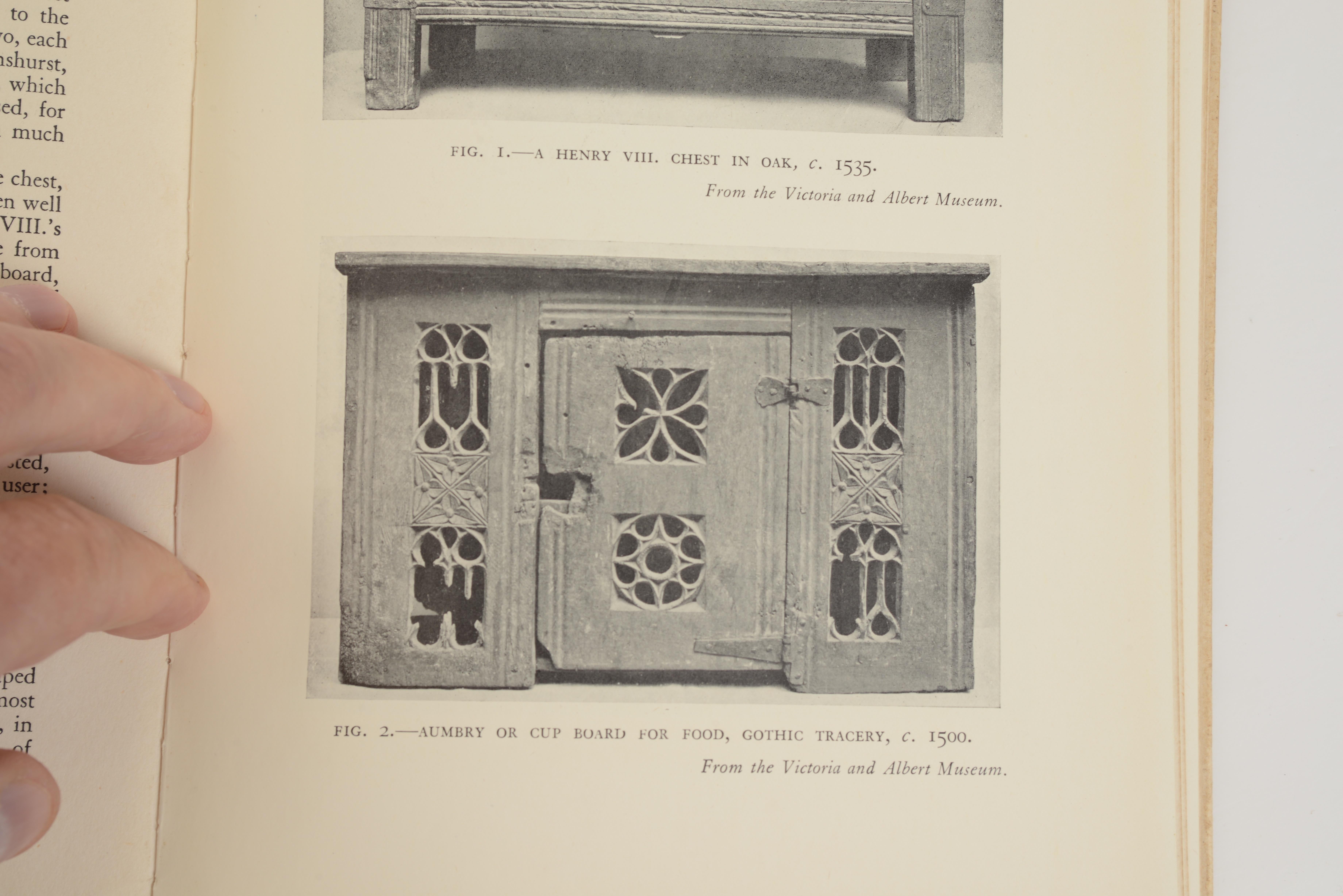 Old English Furniture Its True Value & Function with Important Bookplate, 1st Ed For Sale 4
