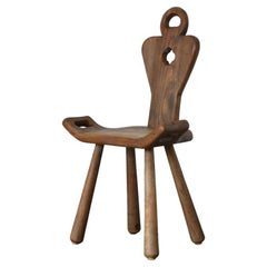 Old English or Scandinavian Chair/Stool/First Half of the 20th Century