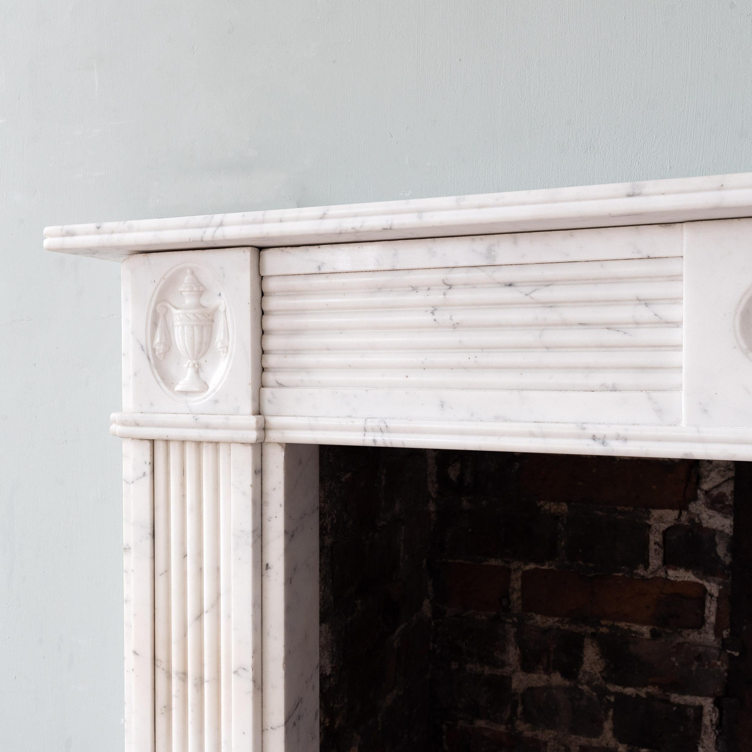 ‘Old English’ Regency Style Fireplace For Sale 5