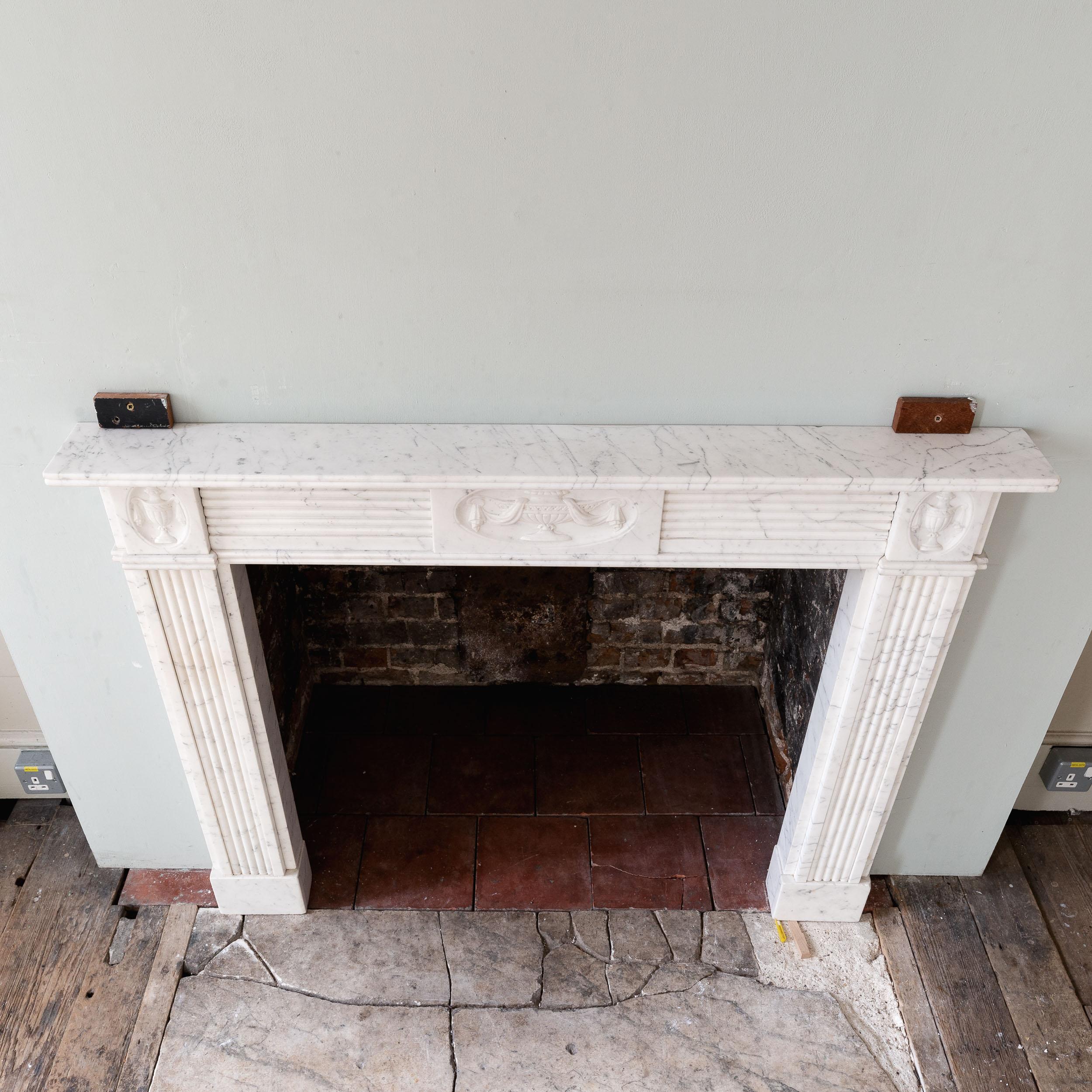 ‘Old English’ Regency Style Fireplace For Sale 8