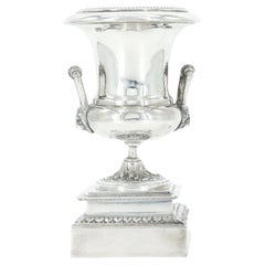 Old English Sheffeild Silver Plate Small Decorative Urn / Vase