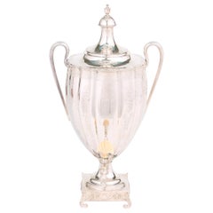 Old English Silver Plated Neo-Classical Samovar / Tea Urn 