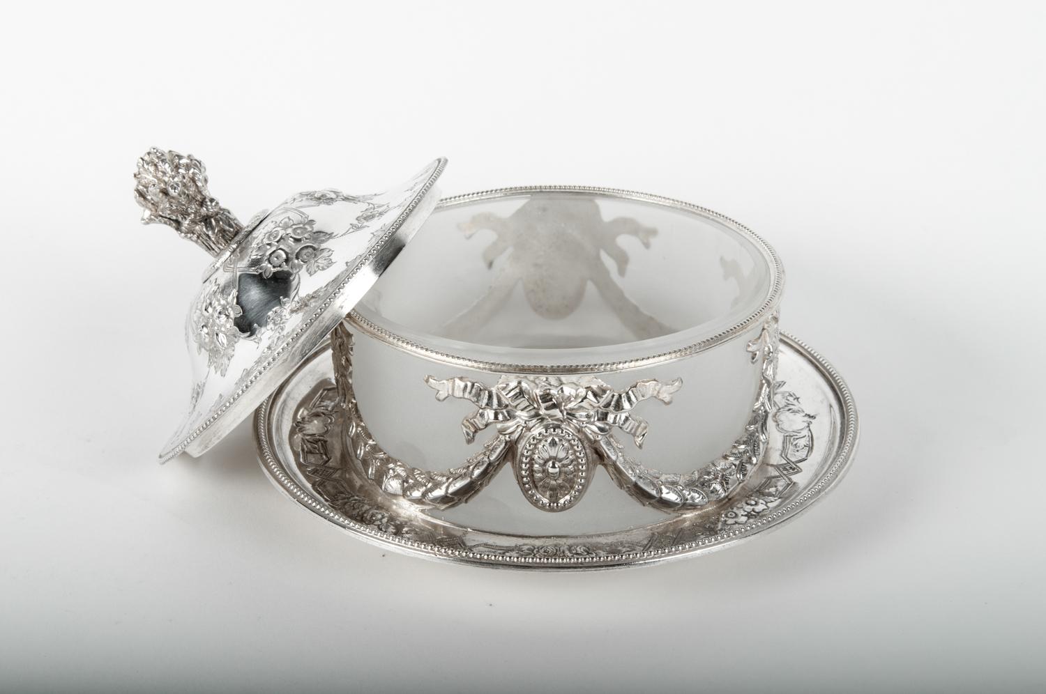 19th Century Old English Sheffield Silver Plate Tableware Dish