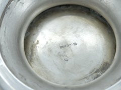 19th Century English Silver Barware / Tableware Centerpiece Bowl /Punch Bowl