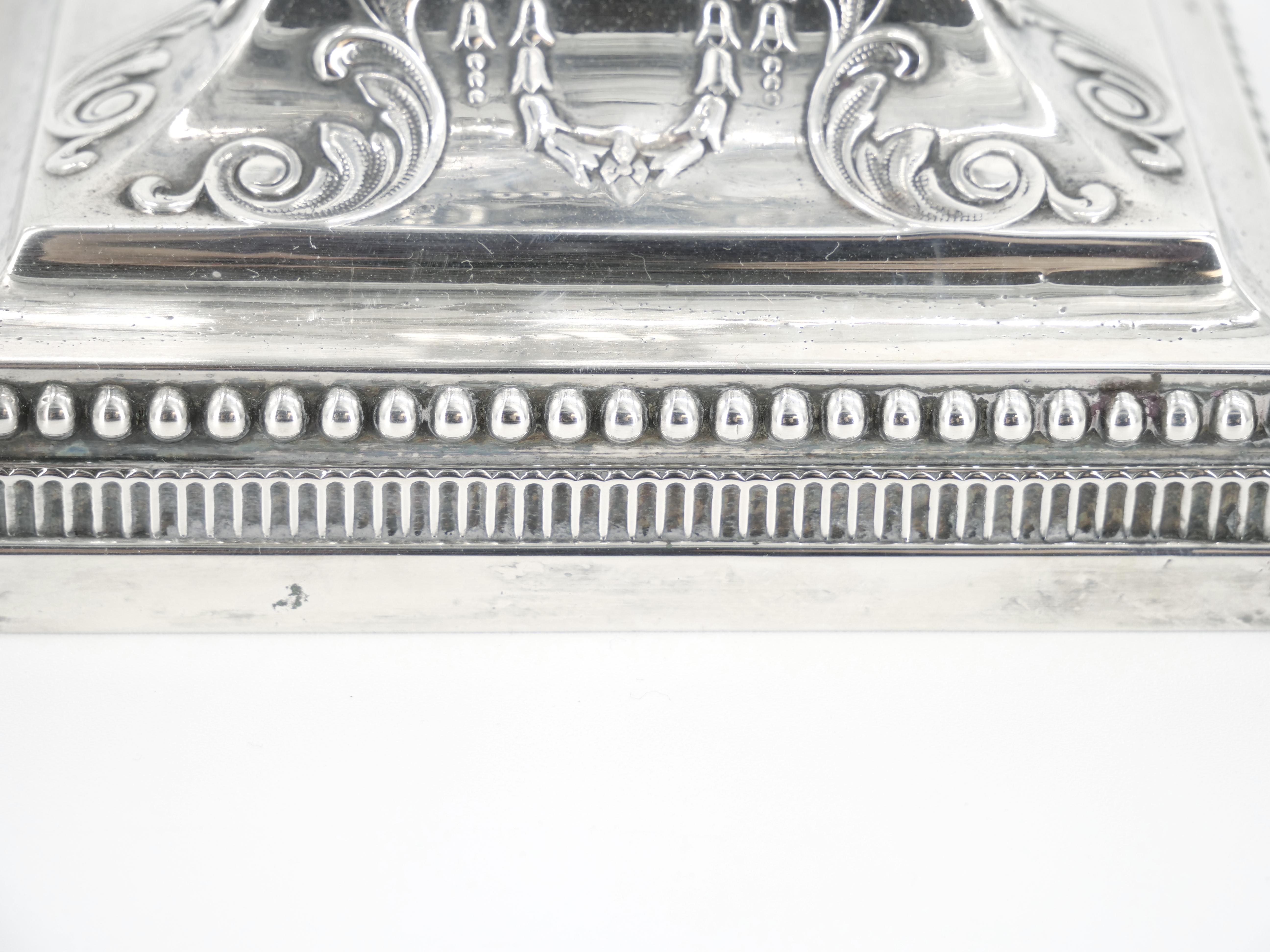 Victorian Old English Silverplate Five Light Candelabrum by James Dixon, circa 1860 For Sale