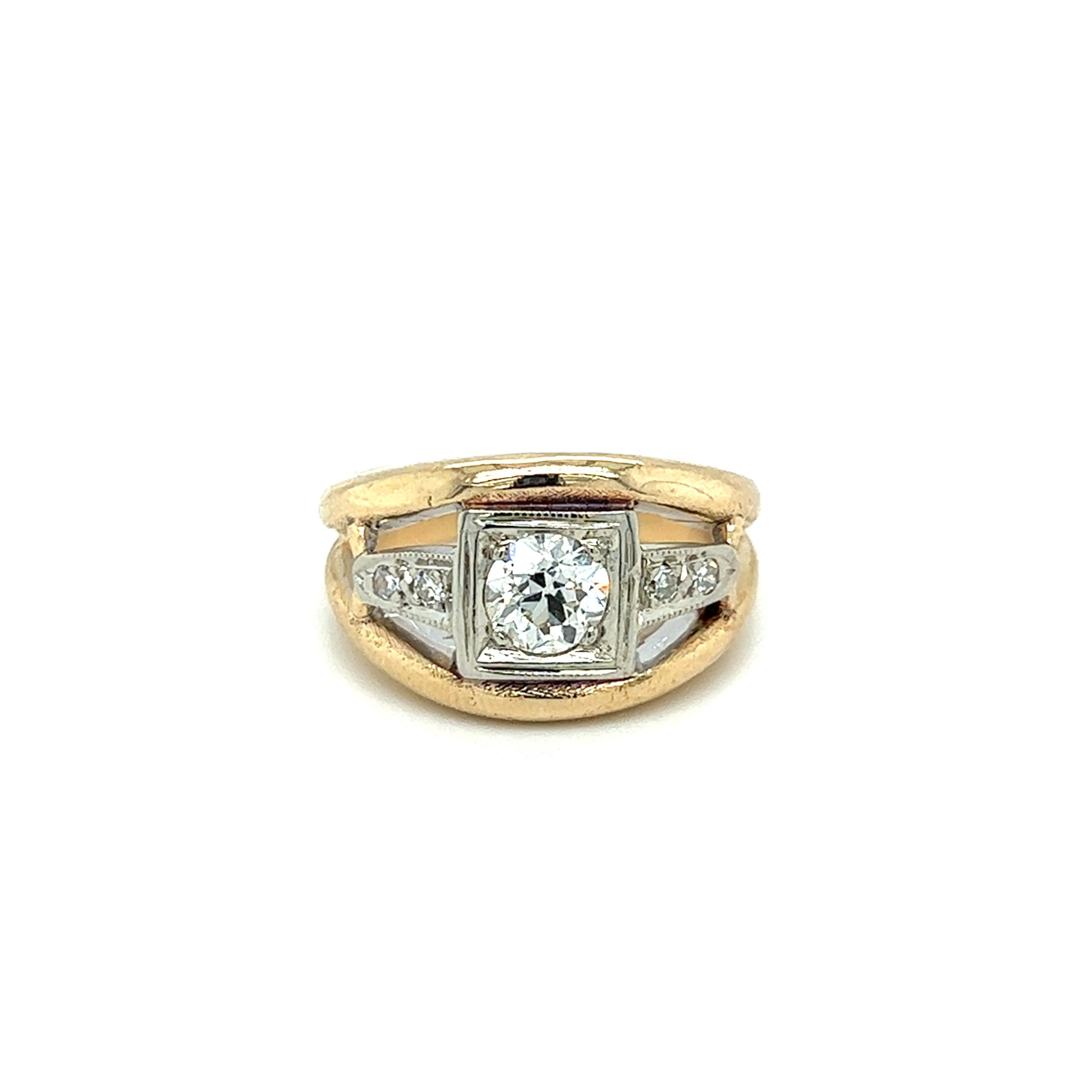 1940s diamond ring