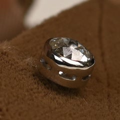 Old European Cut Diamond Earrings (Approx 0.35-Carats) Stud, Platinum