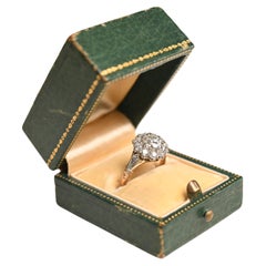 Old European Cut Diamond Engagement Ring (GIA Approx. 0.90-Carats), Platinum