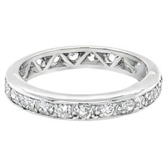 Antique Old European Cut Diamond Eternity Band