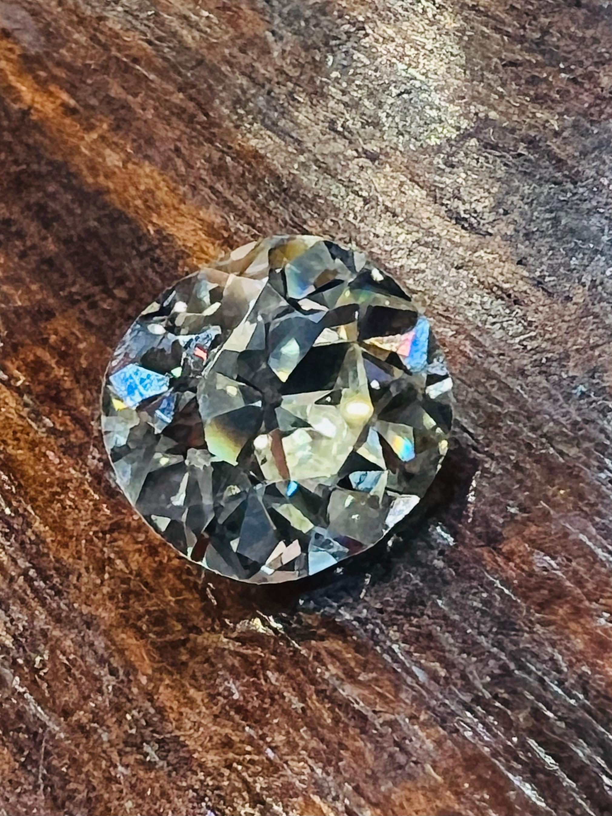 Diamant européen ancien de 3,08 carats 1