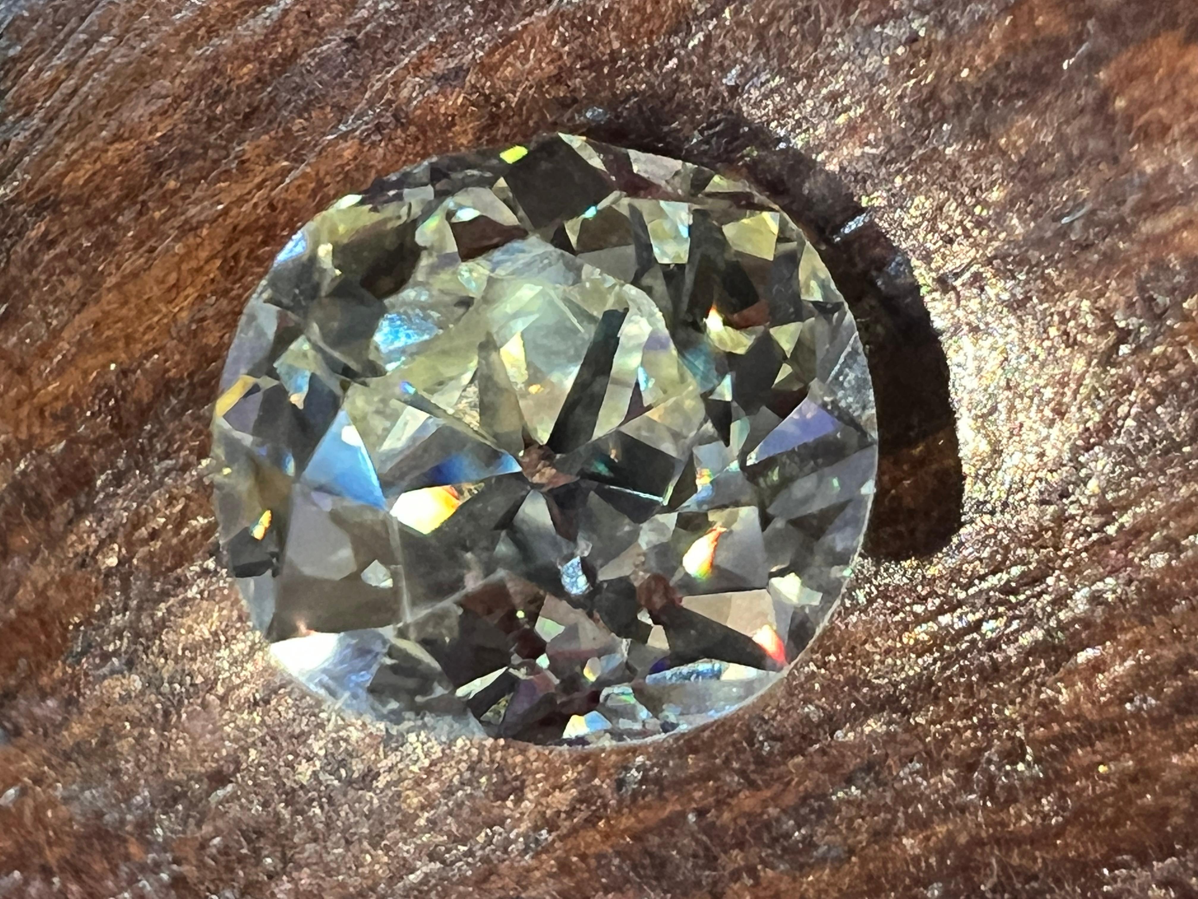 Diamant européen ancien de 3,08 carats 2