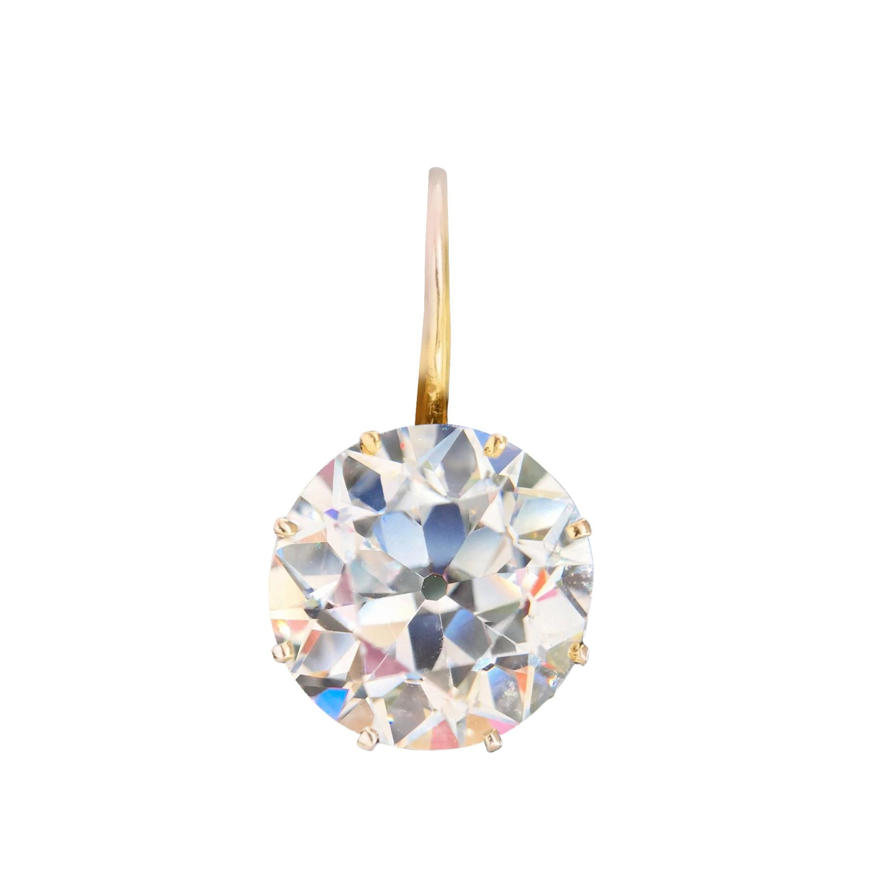 Orecchini con diamanti GIA da 20,55 ct. In condizioni Nuovo in vendita a Chicago, IL