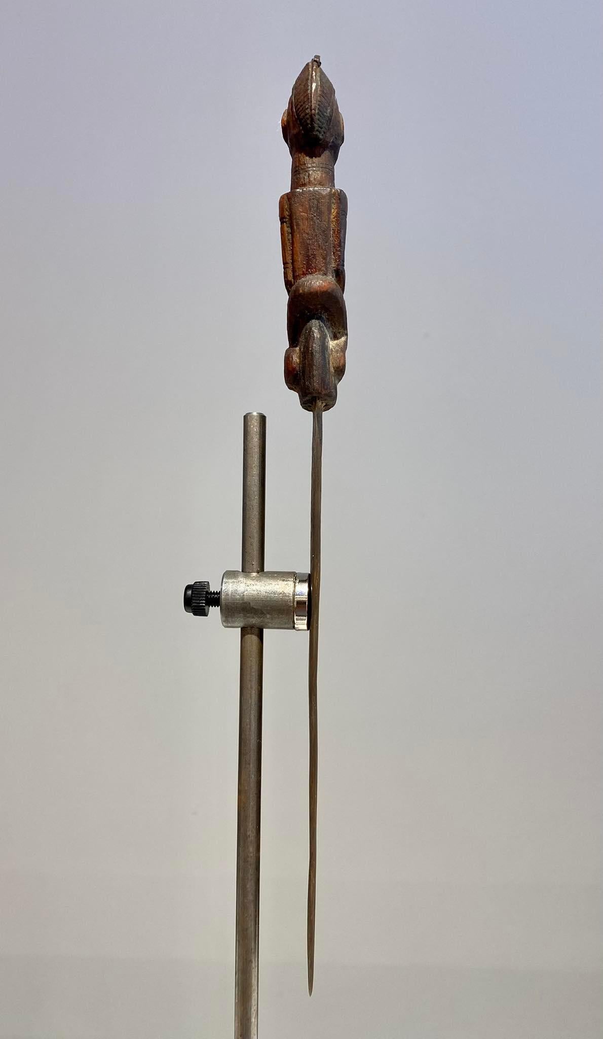 Old Exceptional Rare Knife From The Dogon Tribe Mali Bandiagara African Art 19th For Sale 2