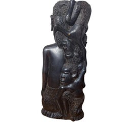 Old family tree of the Makonde tribe, Tanzania, 1960s