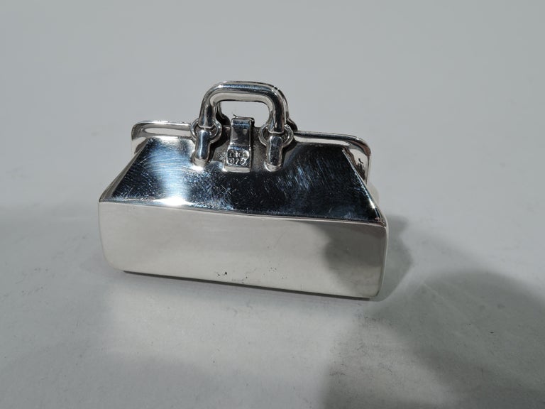 Vintage Tiffany Silver Purse Pill Box — Lifestyle with Lynn