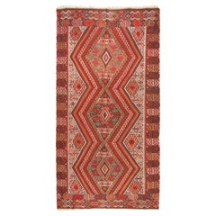 Old Fethiye Kilim Western Anatolian Rug Turkish Carpet