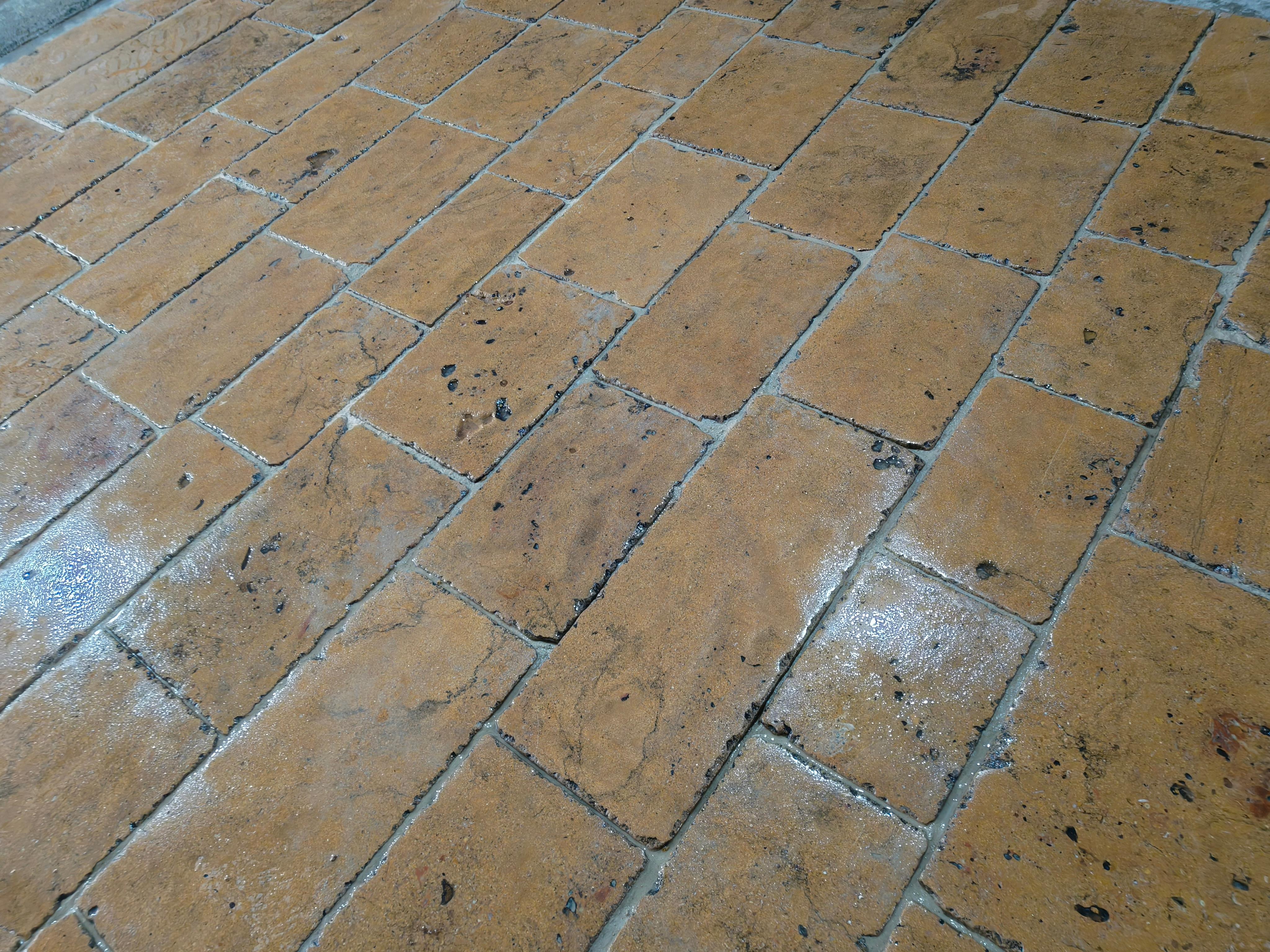 Old Flooring Antique Tile Reclaimed Limestone Vintage Salvaged Cladding Rustic For Sale 1