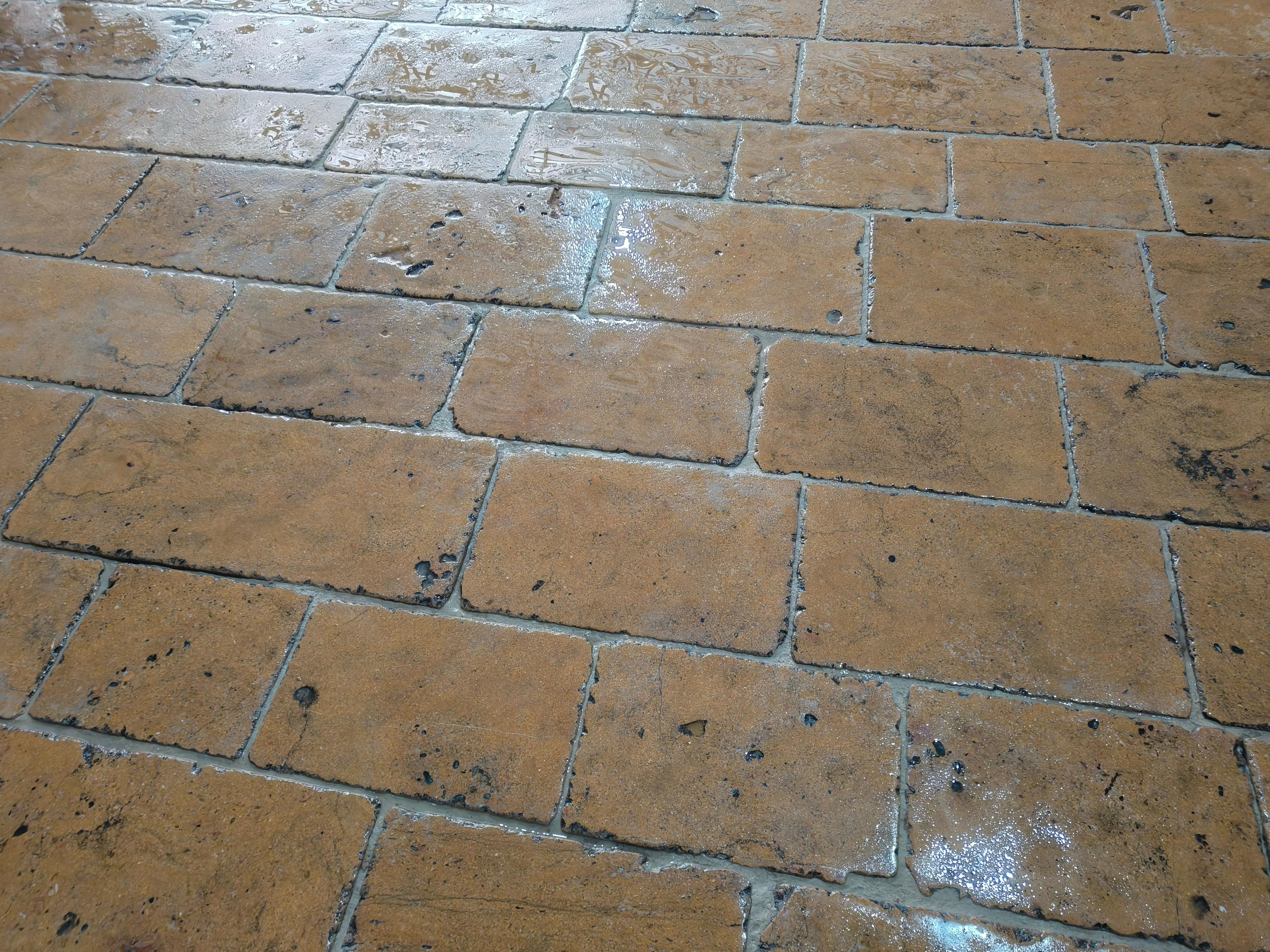 Old Flooring Antique Tile Reclaimed Limestone Vintage Salvaged Cladding Rustic For Sale 3