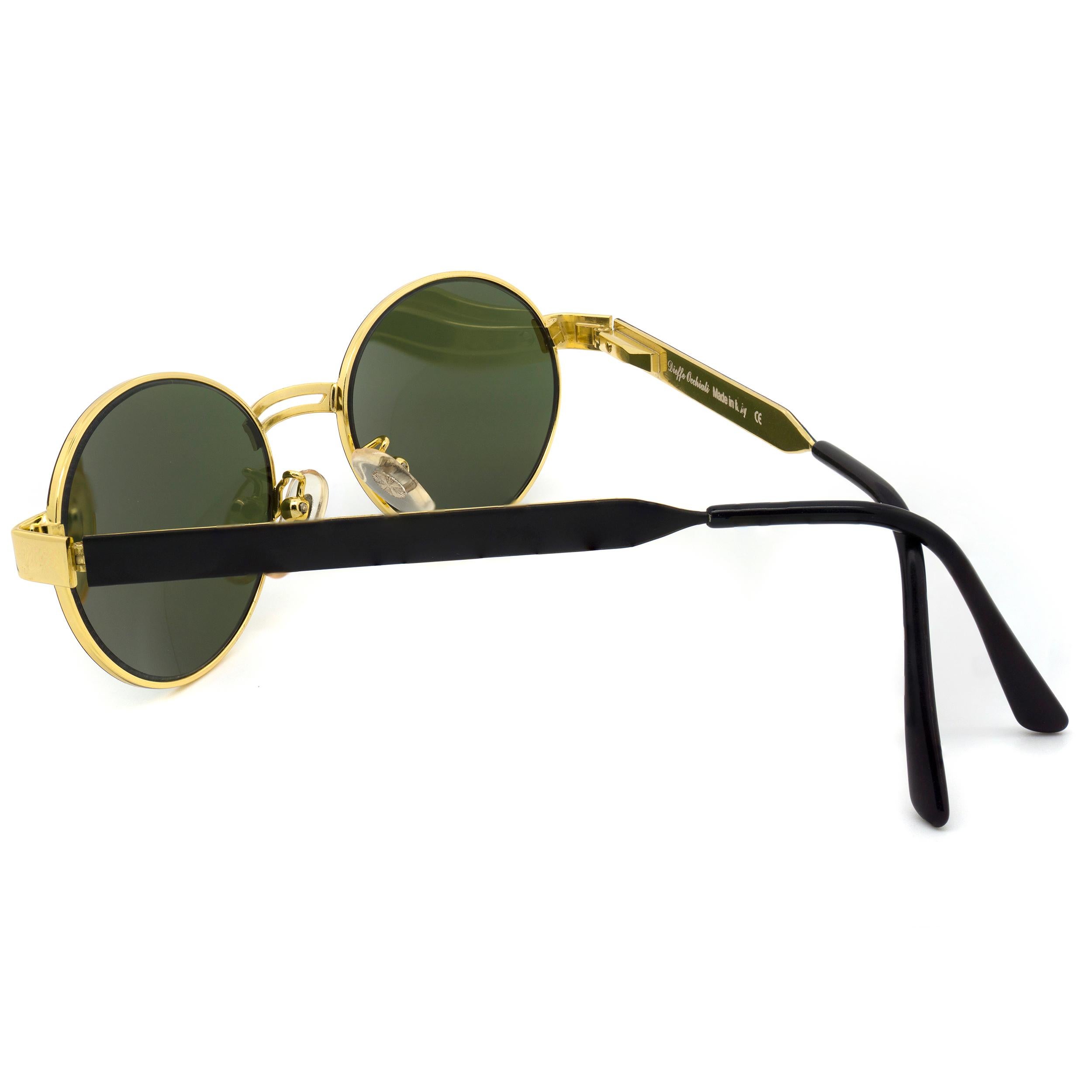 Black Old Florence vintage sunglasses For Sale