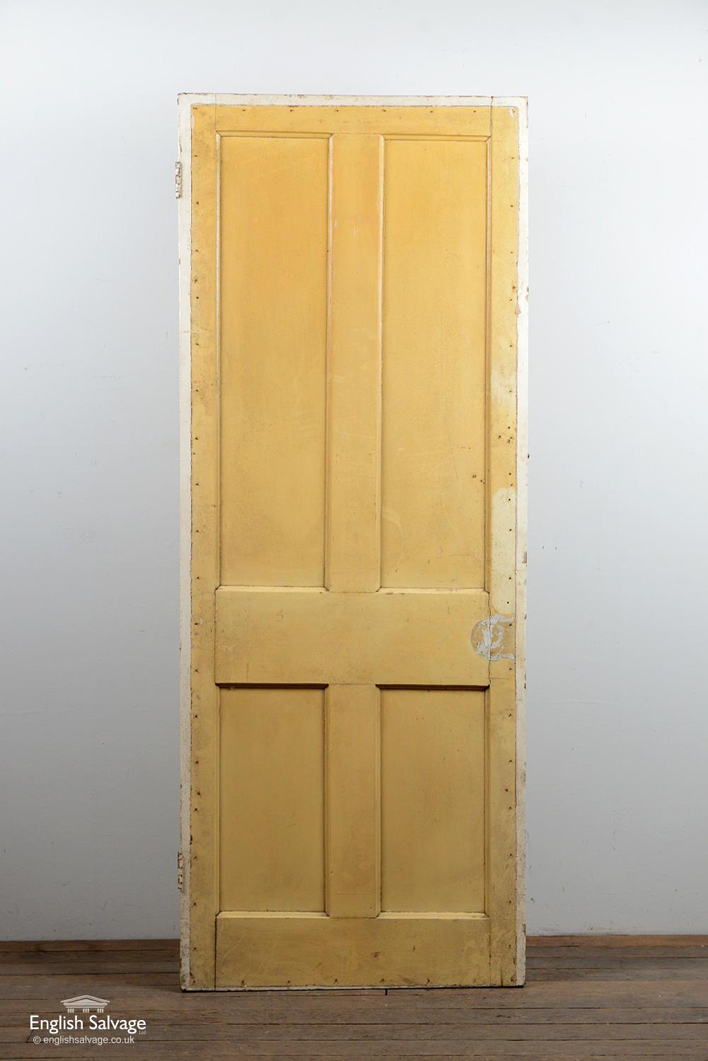 Old Four Panel Interior Door, 20th Century In Good Condition For Sale In London, GB