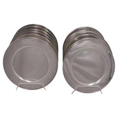 Old French by Gorham Sterling Silver Charger Plate Set of 12 #A7340 '#6700'