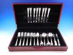 Old French by Gorham Sterling Silver Flatware Set 8 Service 48 Pcs Luncheon