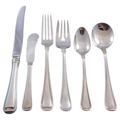 Old French by Gorham Juego de Cubiertos de Plata de Ley 8 Servicios 48 piezas Tamaño Almuerzo