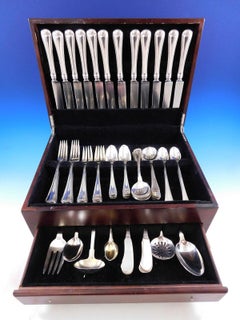 Old French by Gorham Sterling Silver Flatware Set for 12 Service 102 Pcs Dinner