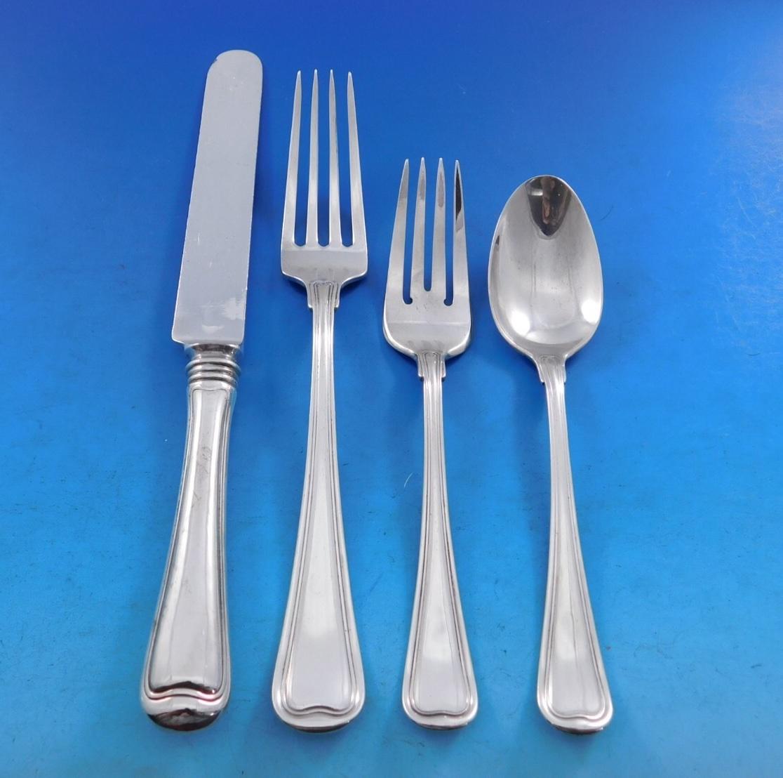Old French by Gorham Sterling Silver Flatware Set for 12 Service 158 pcs Dinner im Angebot 5