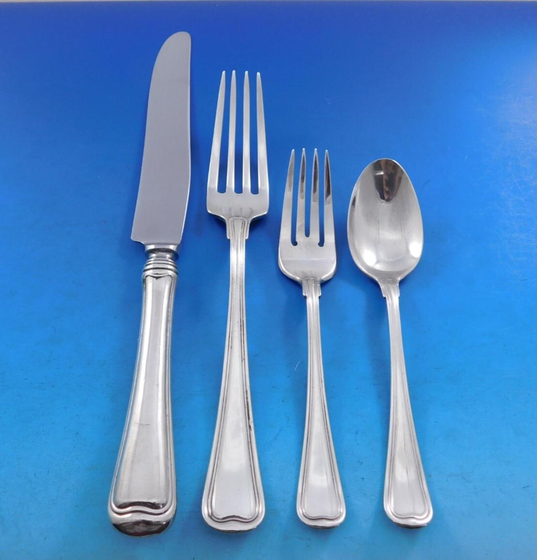 Old French by Gorham Sterling Silver Flatware Set for 12 Service 158 pcs Dinner im Angebot 7