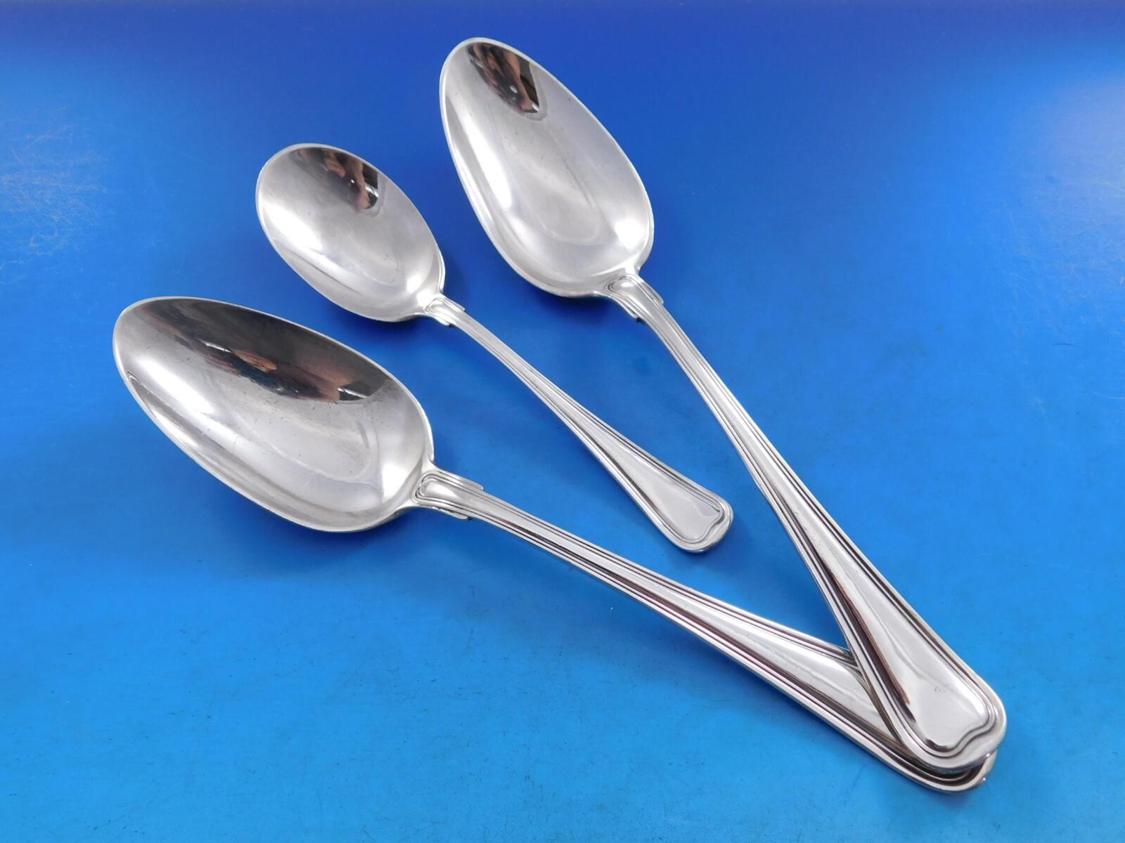 Old French by Gorham Sterling Silver Flatware Set for 12 Service 158 pcs Dinner im Angebot 2