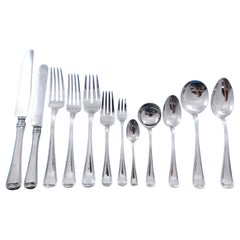 Old French by Gorham Sterling Silver Flatware Set for 12 Service 158 pcs Dinner