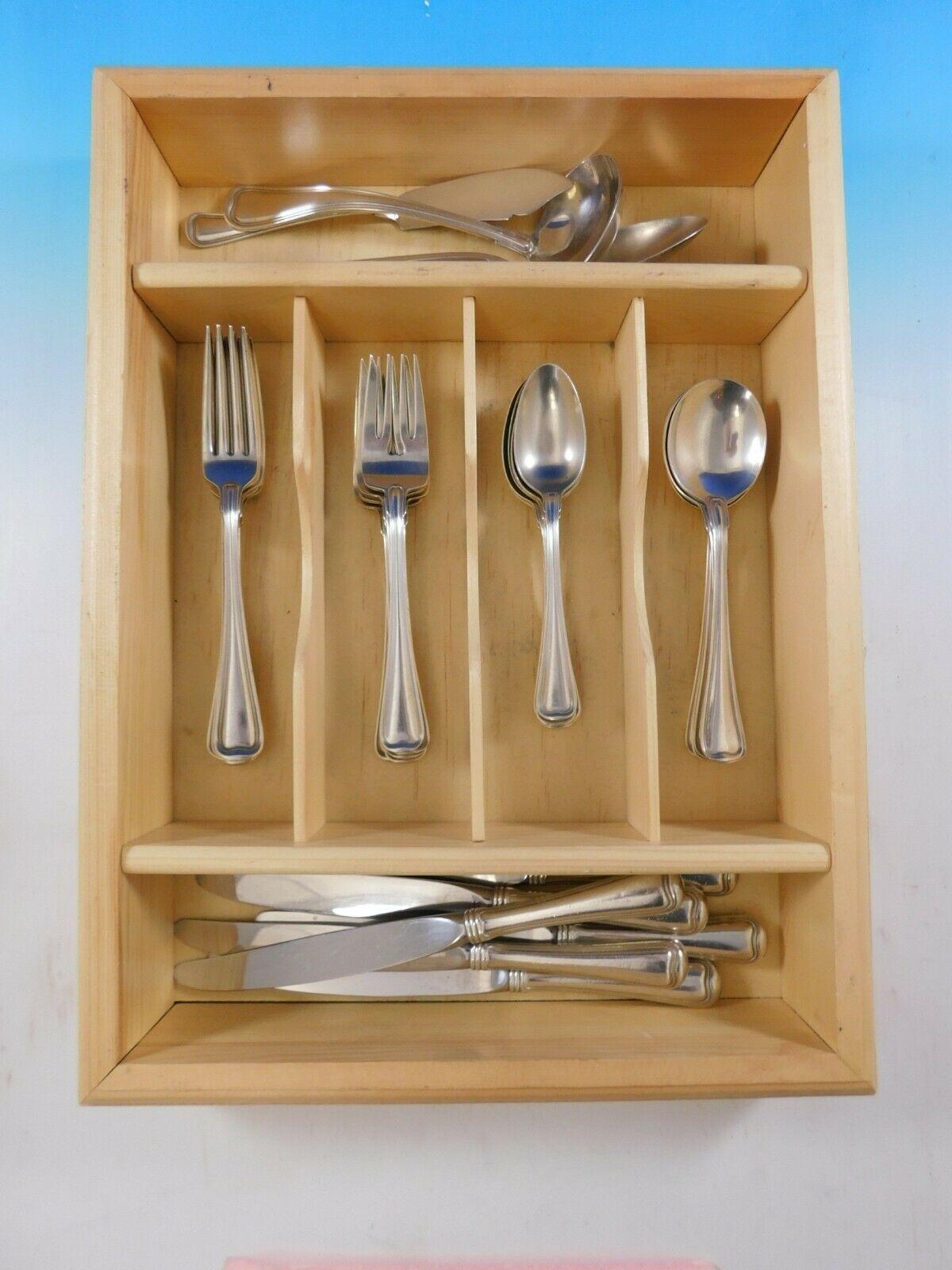 Old French by Gorham sterling silver flatware set, 33 pieces. Great starter set! This set includes:

6 knives, 8 3/4