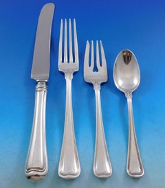 Old French by Gorham Sterling Silver Flatware Set for 8 Service 34 pcs Dinner
