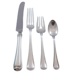 Old French by Gorham Juego de Cubiertos de Plata de Ley para 8 Servicio de Cena de 34 piezas