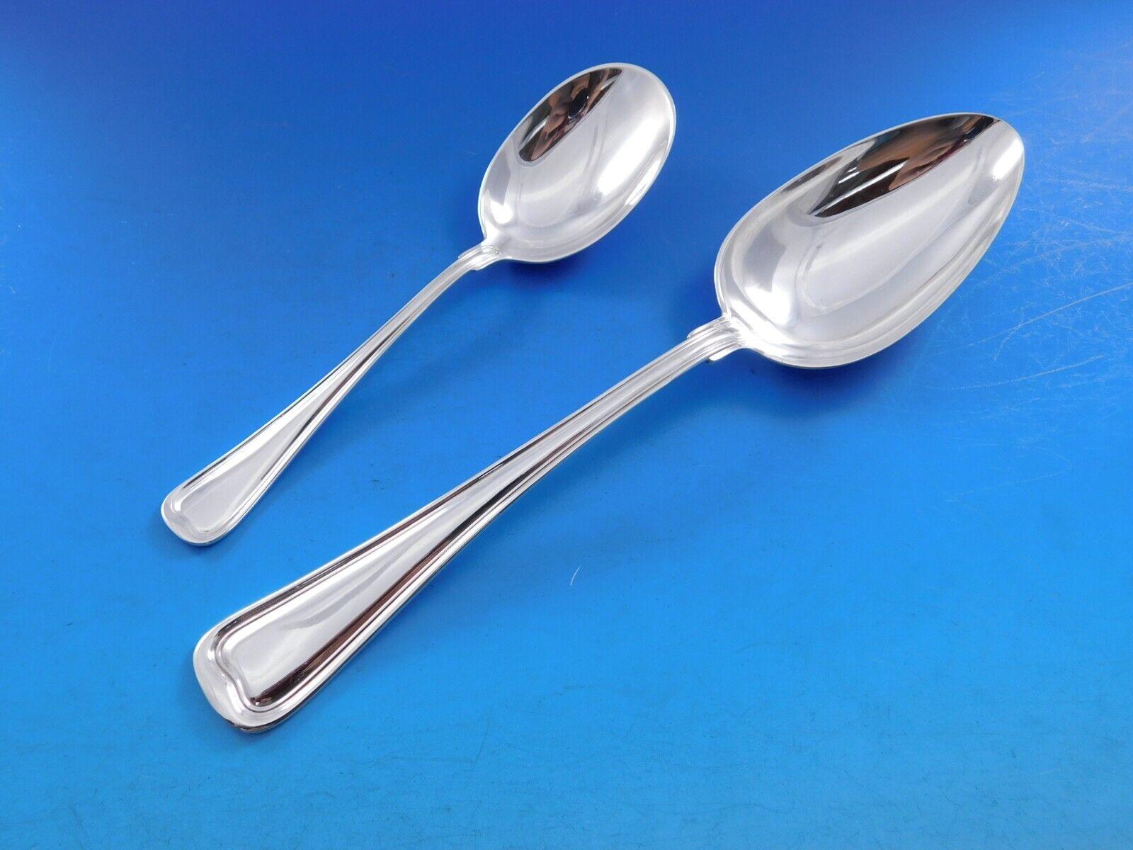 Set di posate in argento sterling Old French by Gorham per 8 persone 45 pezzi in vendita 1