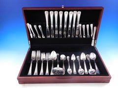 Old French by Gorham Sterling Silver Flatware Set for 8 Service 60 pcs Dinner