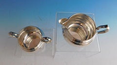 Old French by Gorham Sterling Silver Sugar and Creamer Set of 2 Pieces