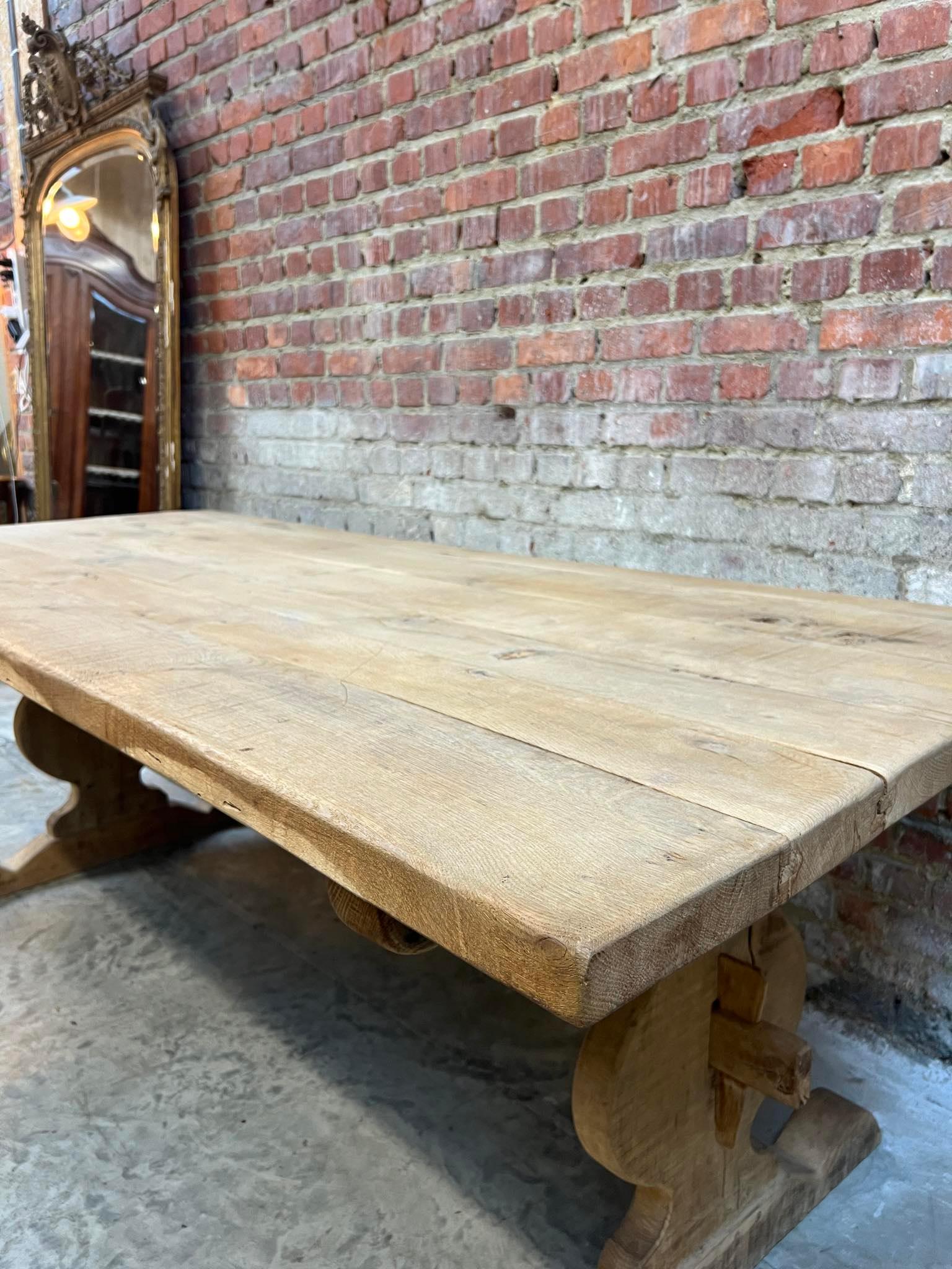 French Old french farm table For Sale