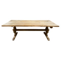 Antique Old french farm table