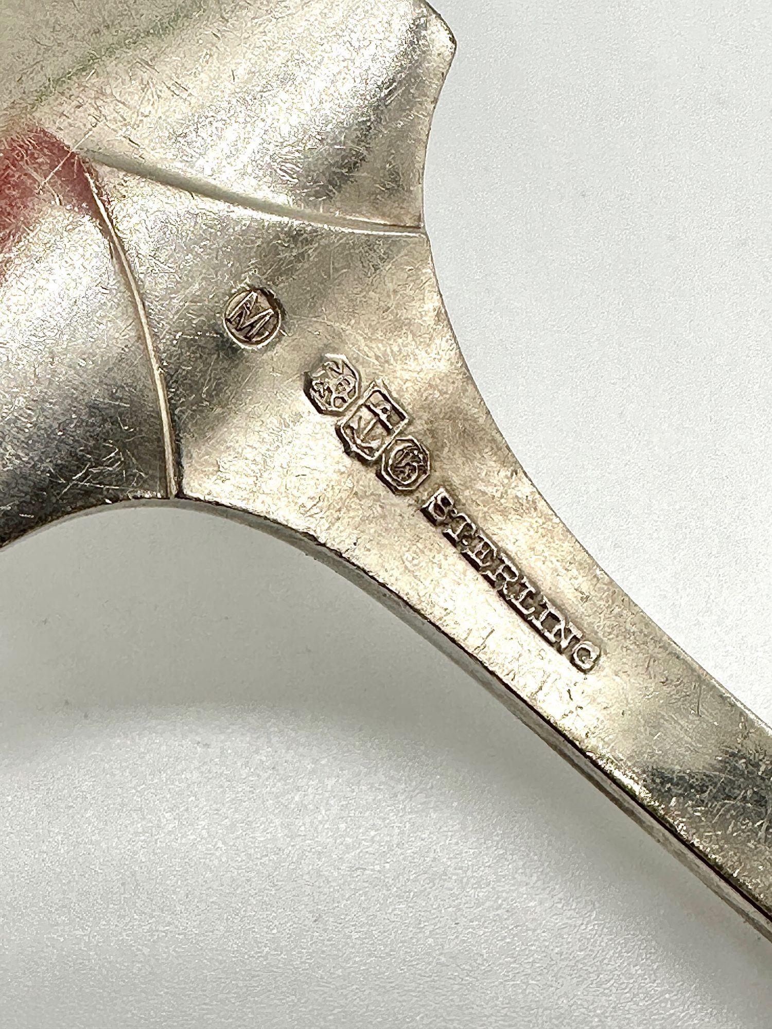 Set di 19 posate in argento Sterling King francese di Whiting Manf Co in vendita 4