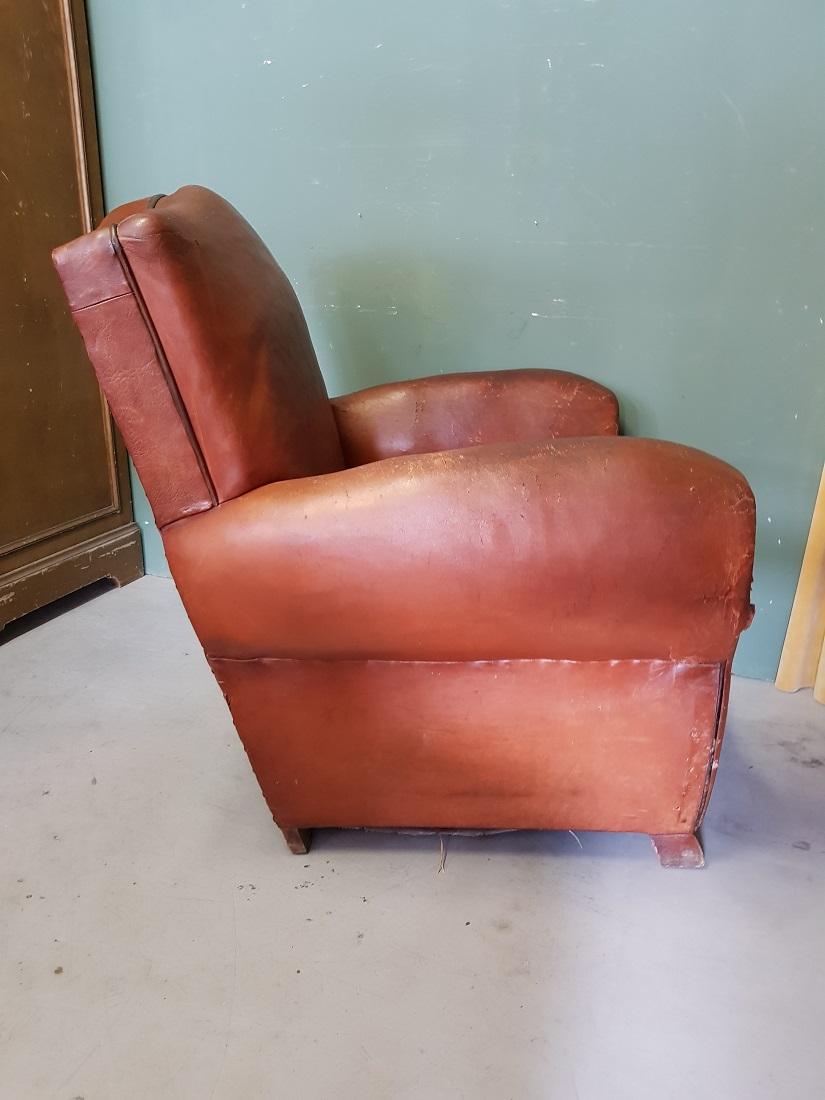 old lounge chair