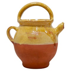 Old Gargoulette Pot in Glazed Terracotta