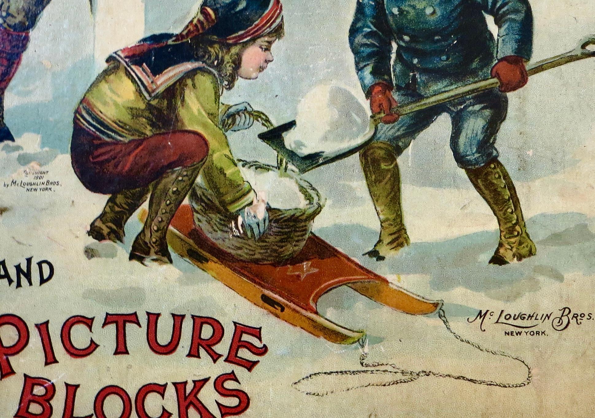 Artisanat Blocs d'images pour jeux d'enfants 