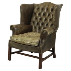 Poltrona Chesterfield verde antico Poltrona da poltrona