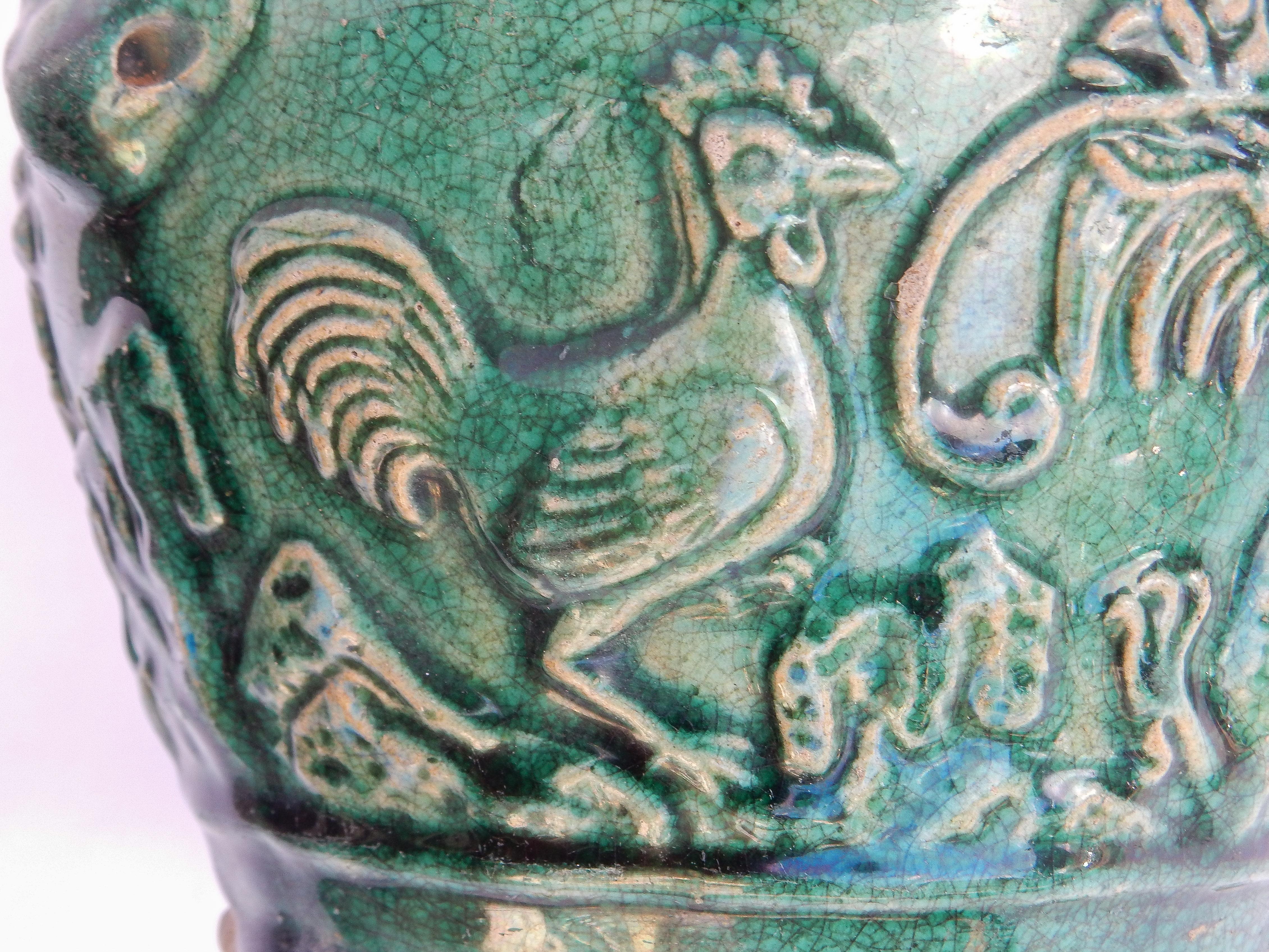 Old Green Glazed Pot from Southern Thailand, Found in Java, Late 19th Century 6