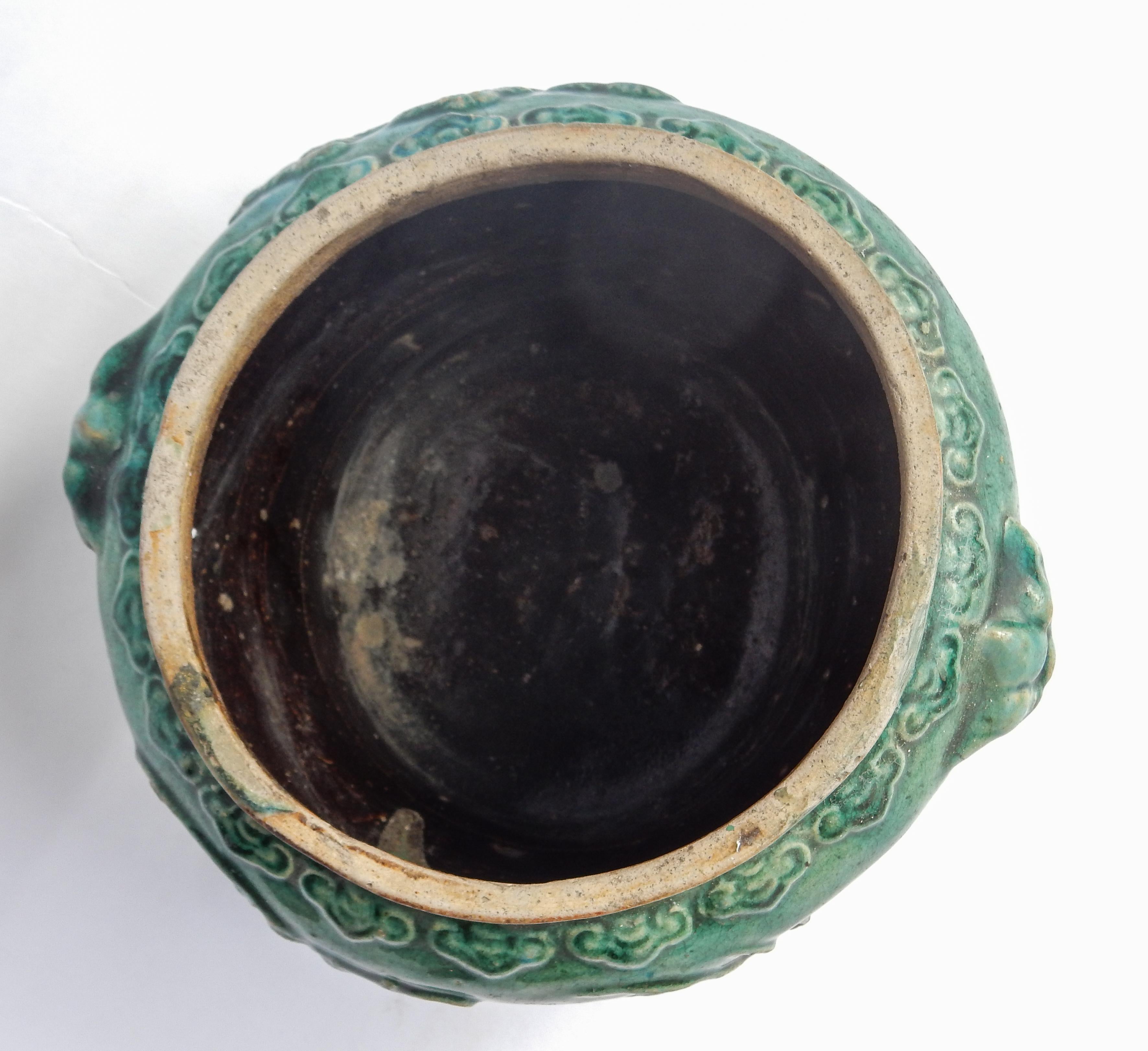 Old Green Glazed Pot from Southern Thailand, Found in Java, Late 19th Century 1